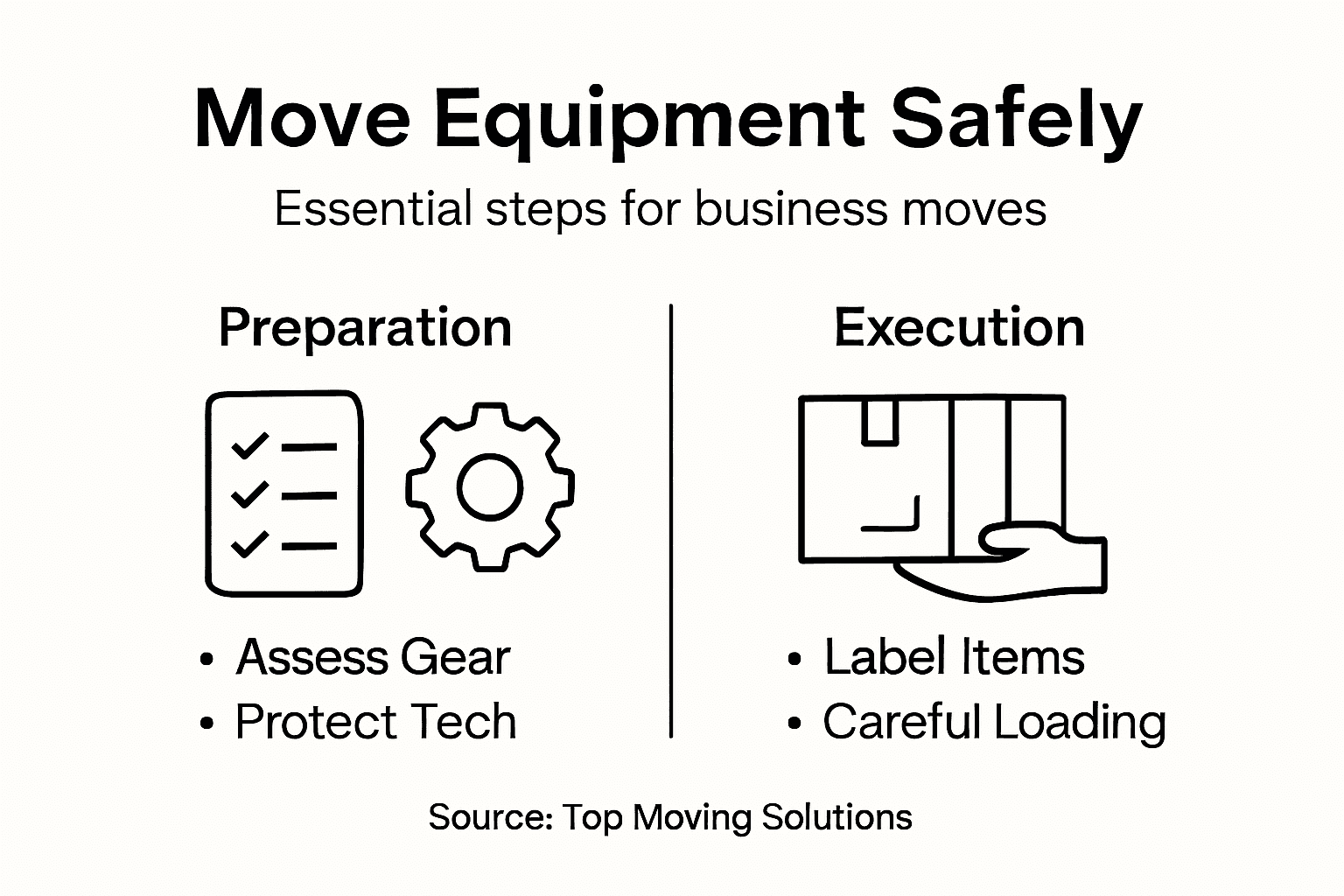 How to Move Business Equipment Safely and Efficiently